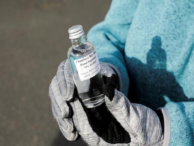 Ban on export of hand sanitisers
